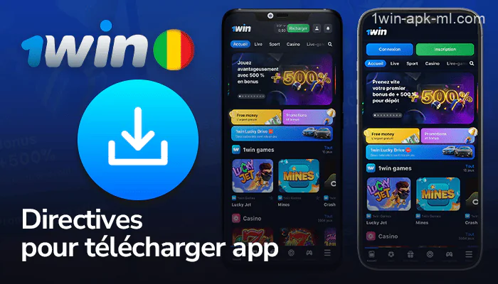 Instructions étape par étape pour télécharger l'application 1win Aviator au Mali