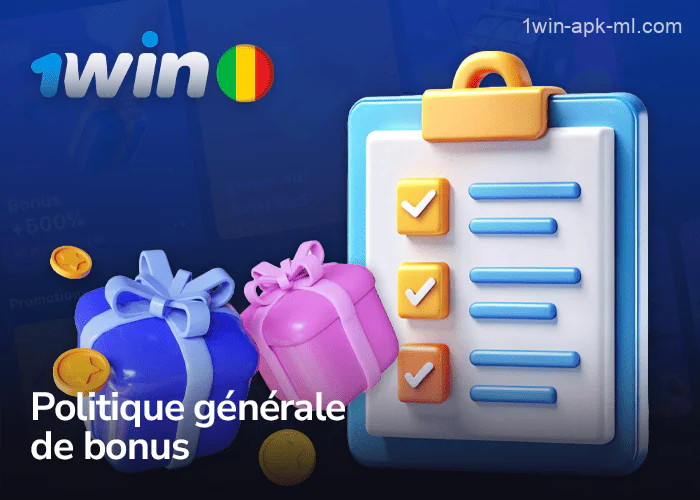 Conditions générales des bonus sur l'application mobile 1win