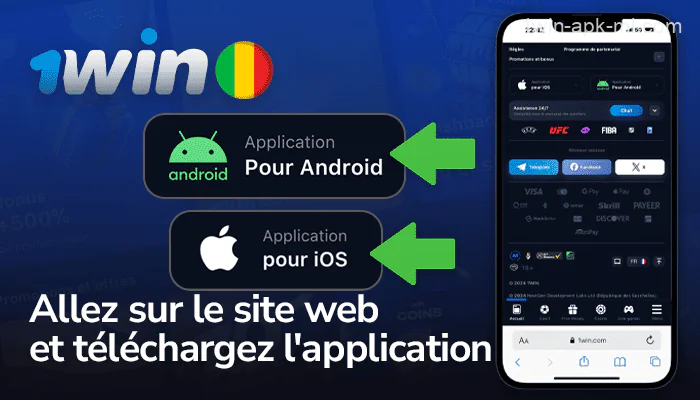 Téléchargez et installez l'application 1win sur votre appareil mobile