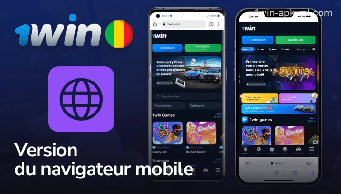 Version mobile du site Web de 1win Lucky Jet