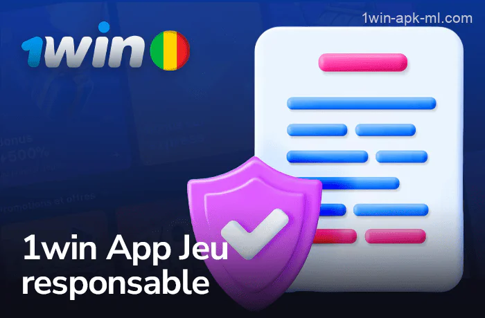 Le jeu responsable sur 1win app Mali